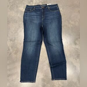 Chico's Dark Blue Skinny Jeans